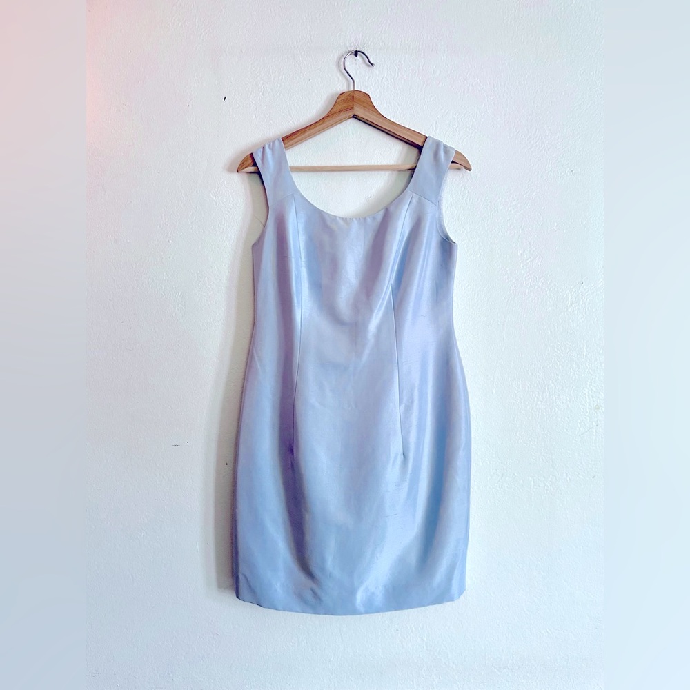 Ice Blue Vintage Y2K Dress by Valerie Stevens Petites